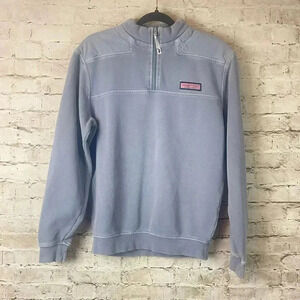 Vineyard Vines Men's XS Garment Dyed Shep Shirt 1/4 Zip 100% Cotton French Terry